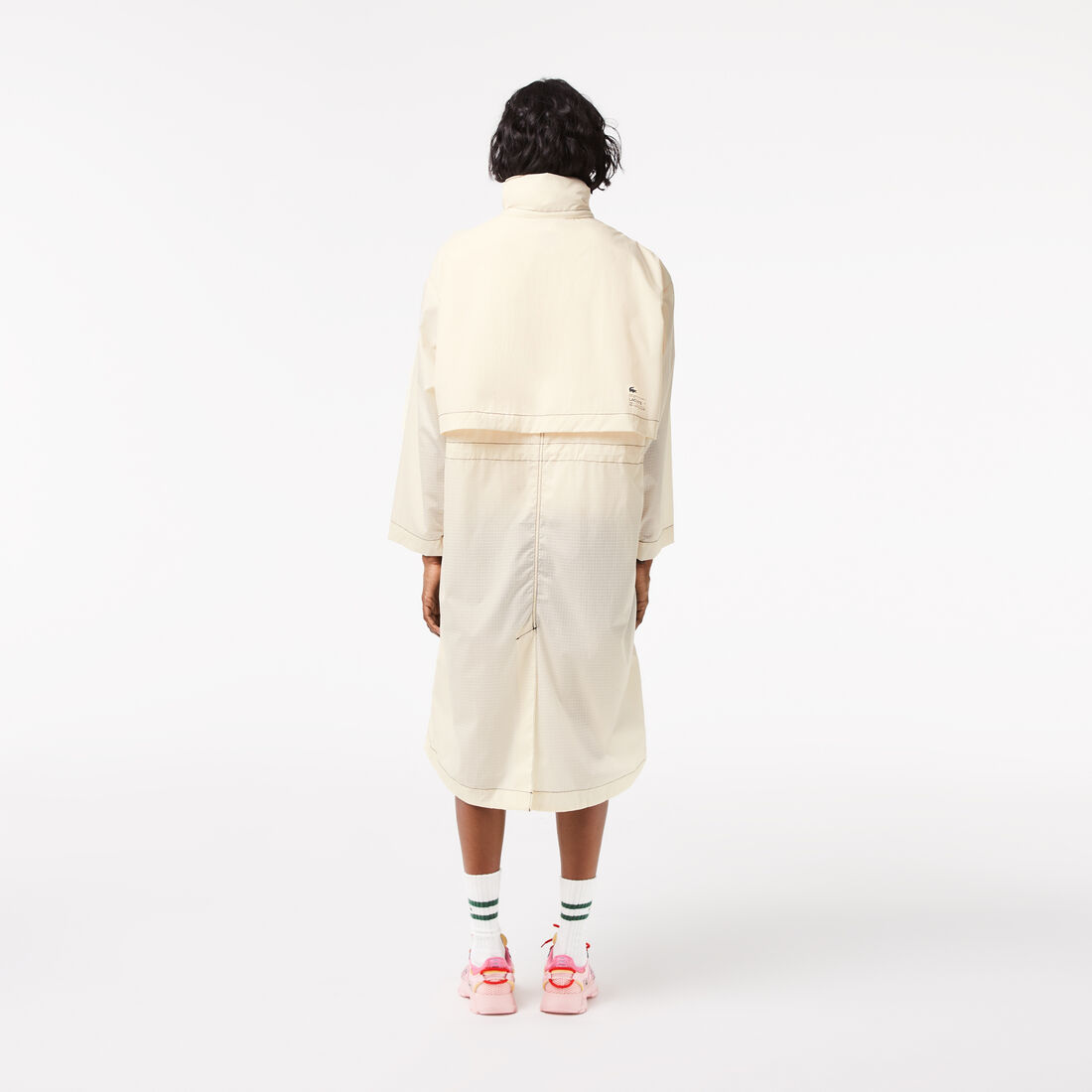 جاكيت باركا لاكوست 2 في 1 مضاد للماء بغطاء رأس للنساء جاكيت باركا لاكوست 2 في 1 مضاد للماء بغطاء رأس للنساء