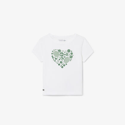 lacoste printed sport t shirt