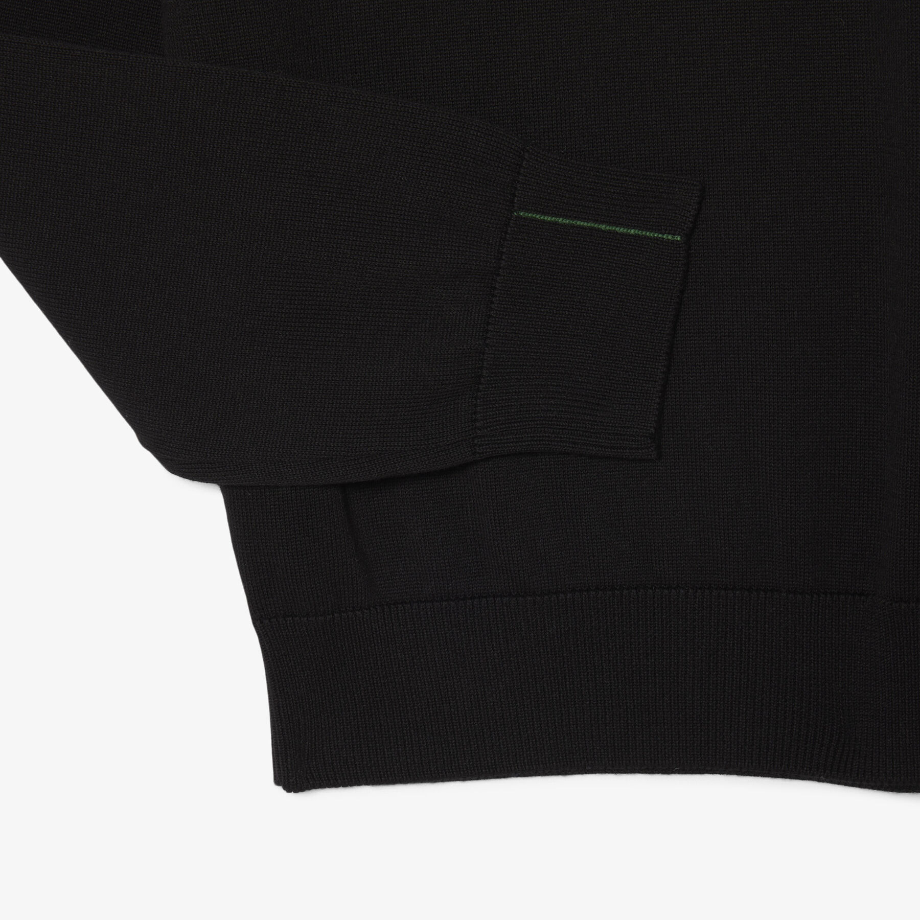 Zipped High Neck Cotton Sweater Zipped High Neck Cotton Sweater