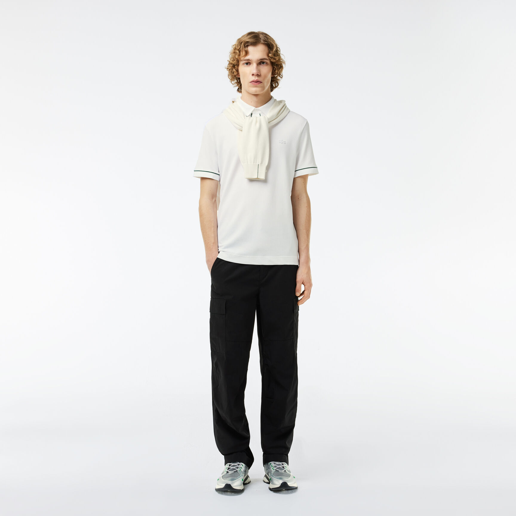 Regular Fit Paris Stretch Pique Polo Shirt Regular Fit Paris Stretch Pique Polo Shirt