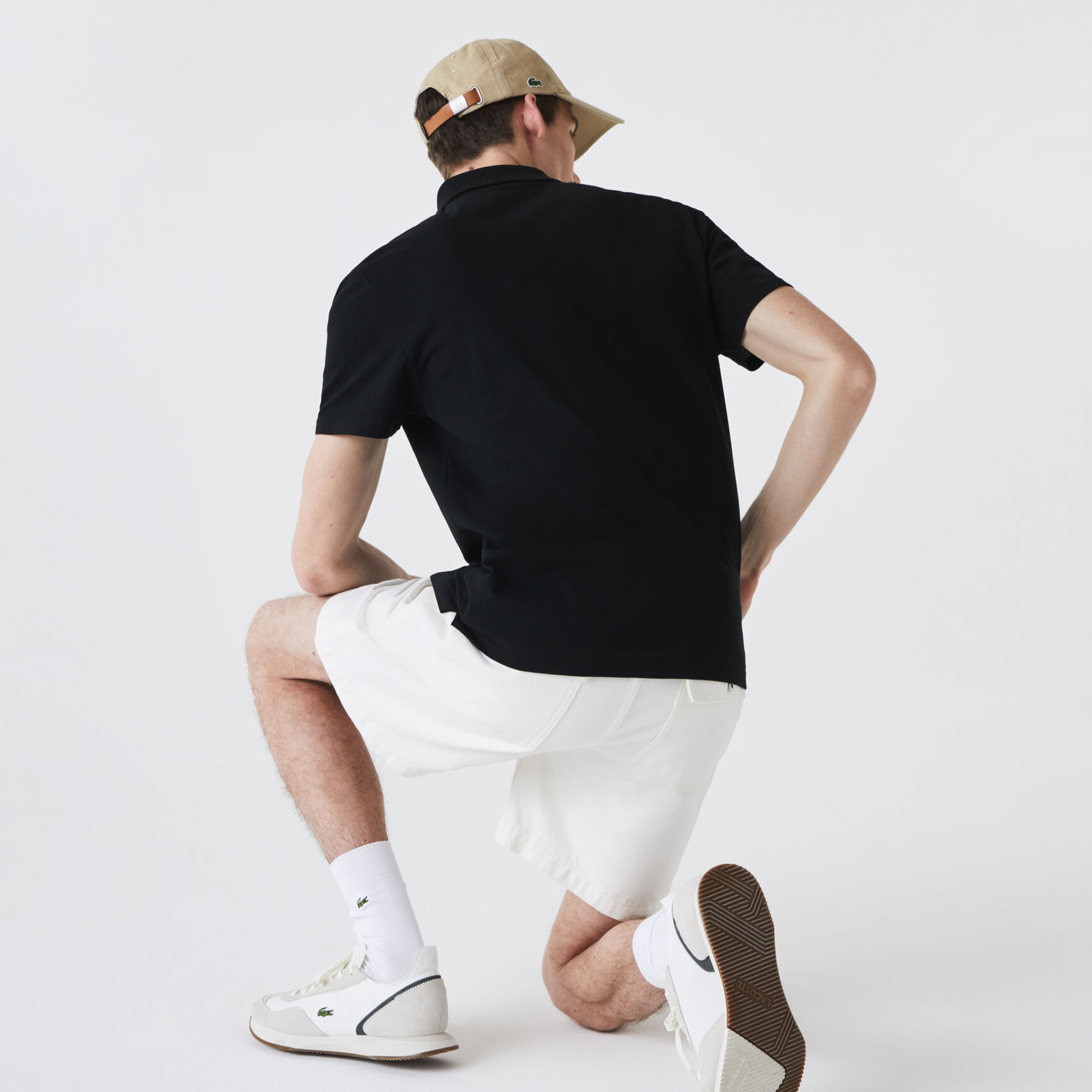 Men's Lacoste SPORT Regular Fit Tennis Ultra-Light Cotton Knit Polo Shirt Men's Lacoste SPORT Regular Fit Tennis Ultra-Light Cotton Knit Polo Shirt