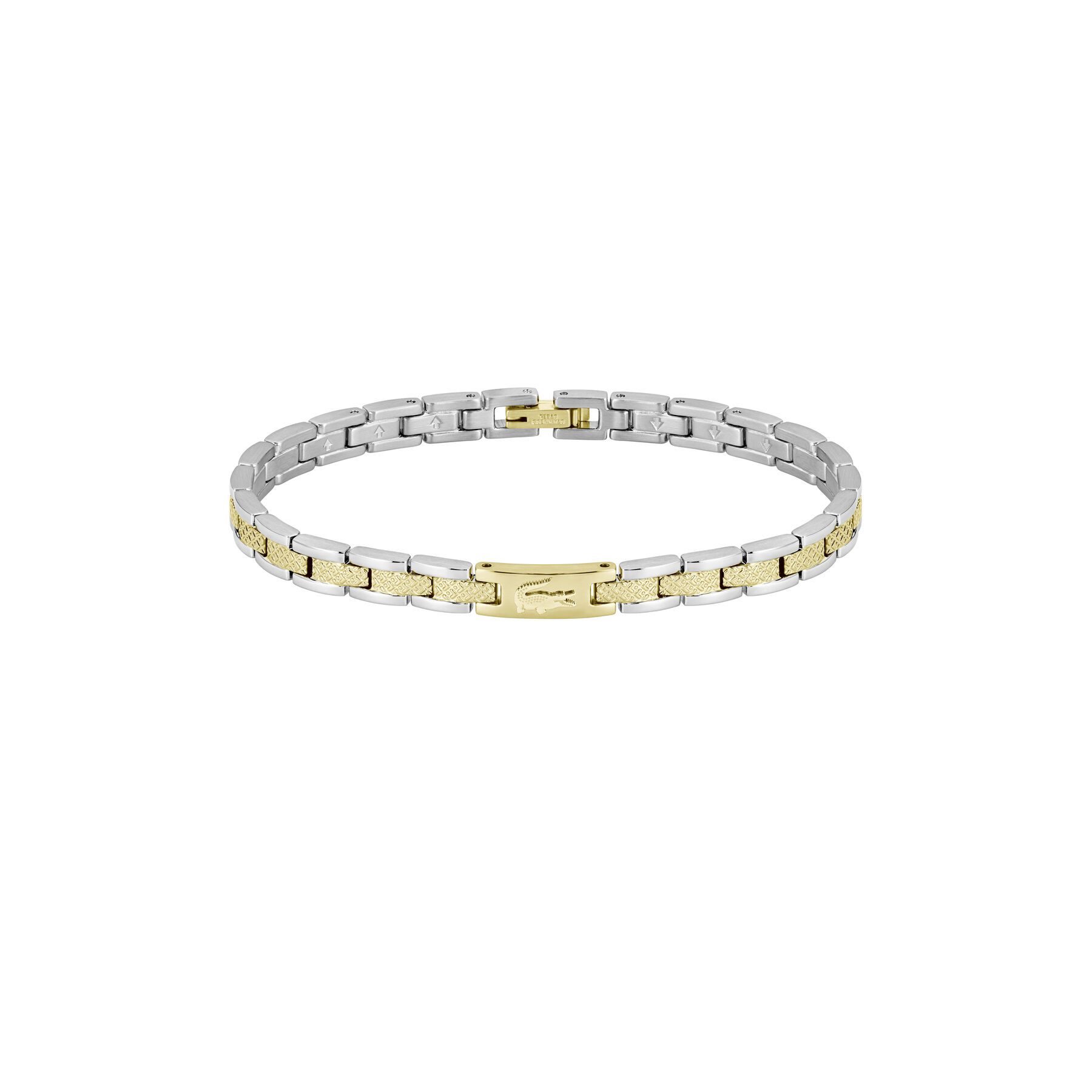 lacoste two tone metropole bracelet