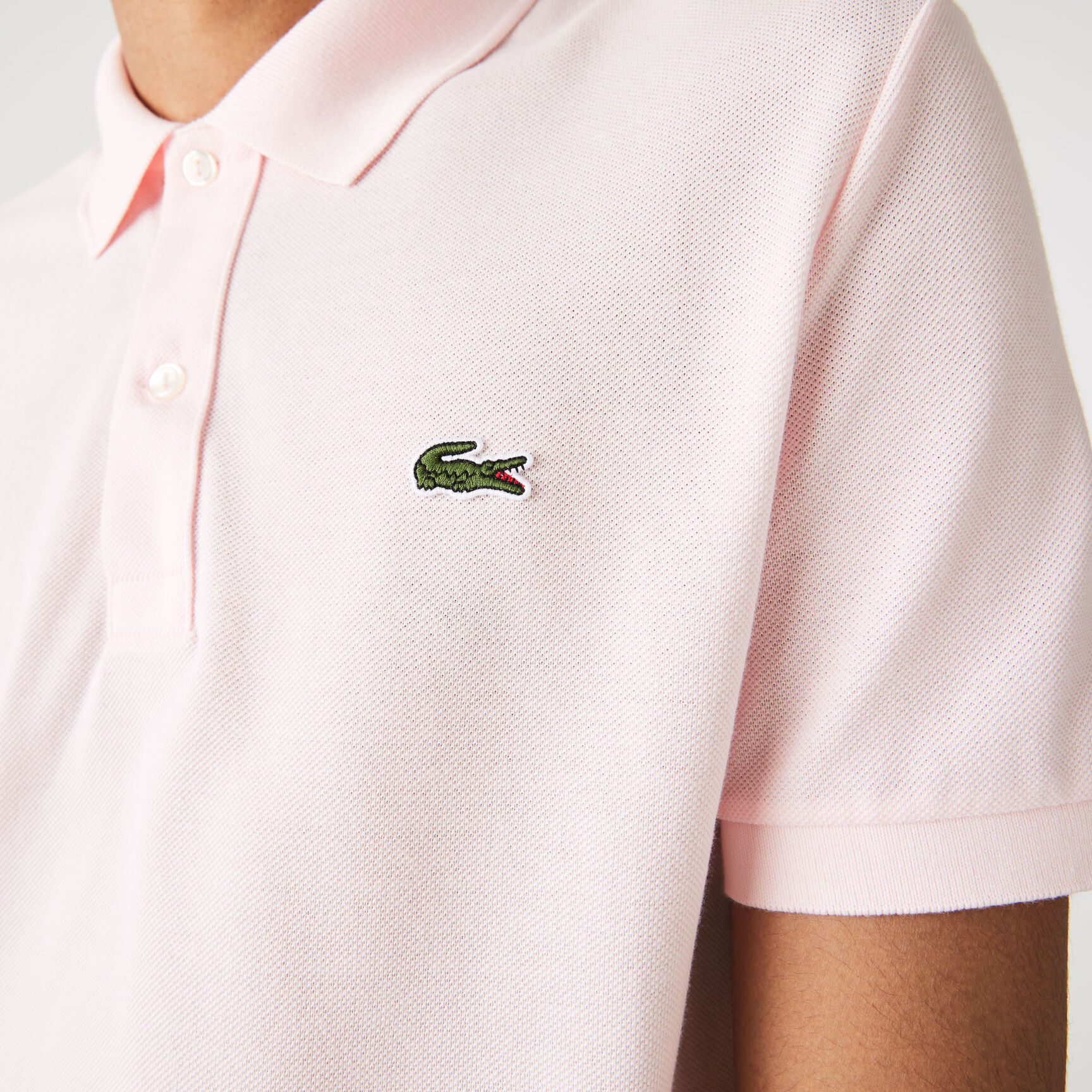 Slim Fit L.12.12 Pique Polo Shirt