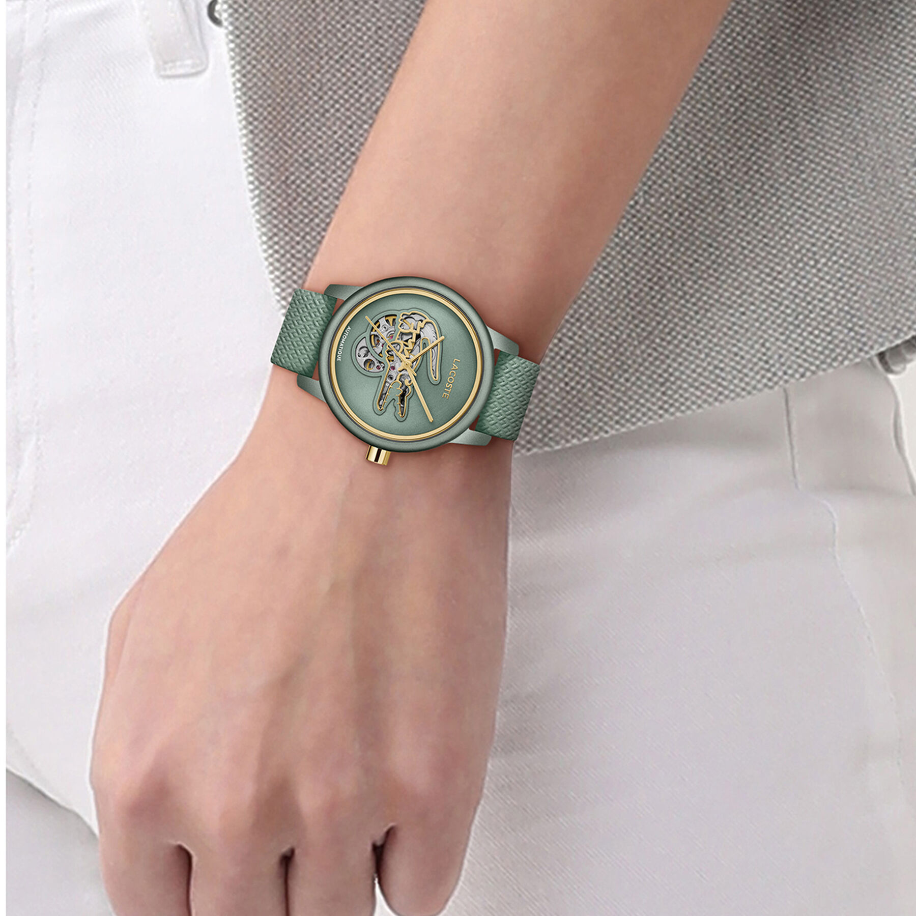 L.12.12 Green Dial Women's Watch L.12.12 Green Dial Women's Watch