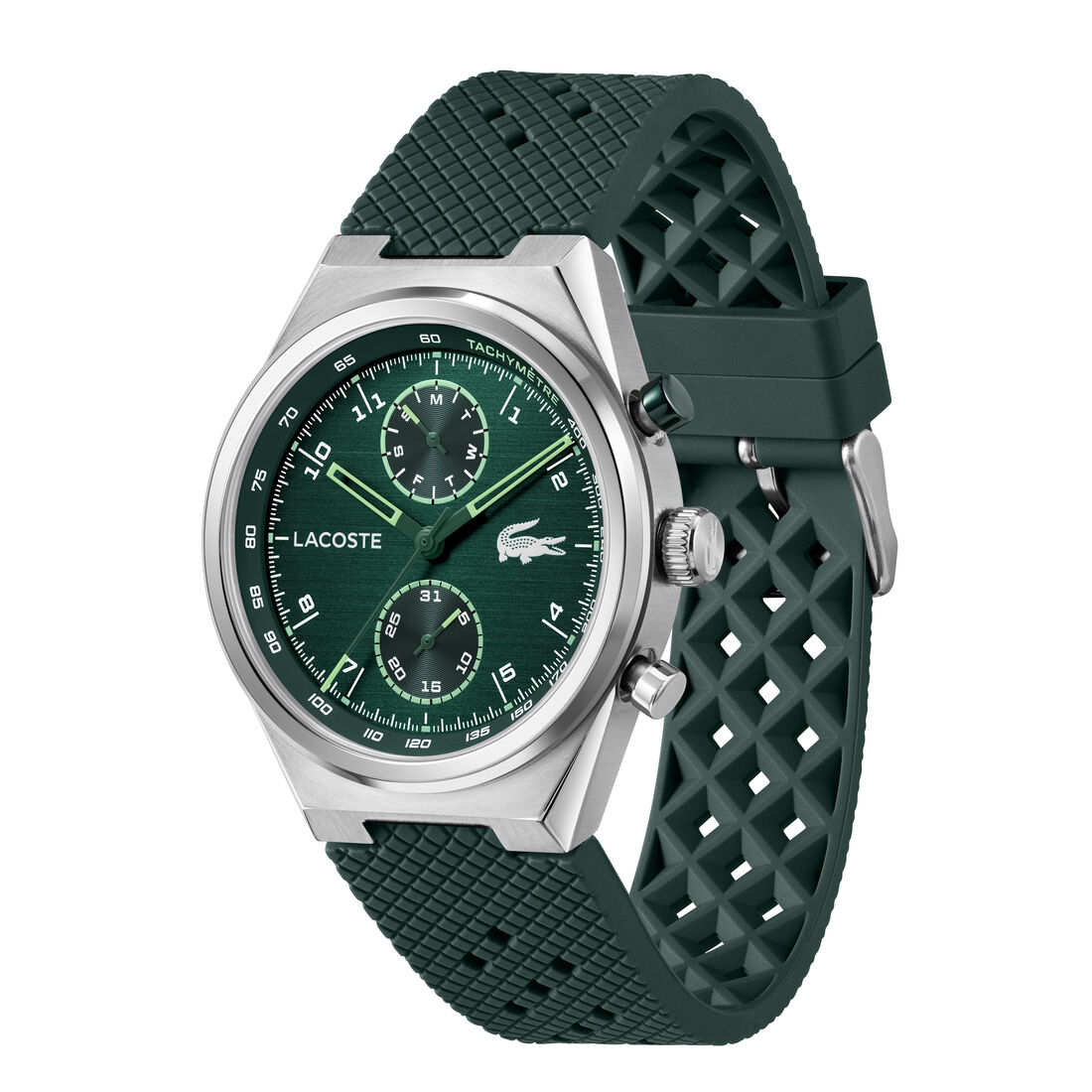 Green Silicone Strap Men's Watch lacoste green silicone strap men s watch
