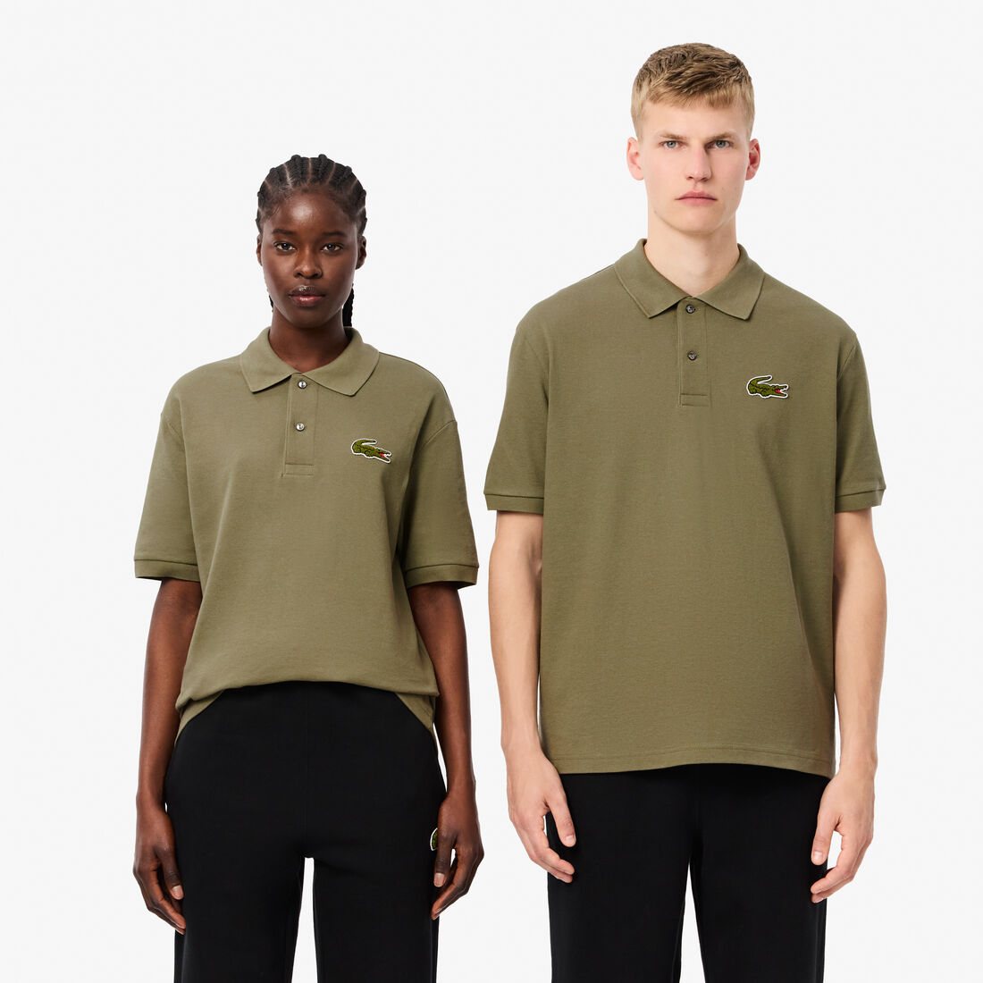 Original L.12.12 Loose Fit Polo Shirt With Badge