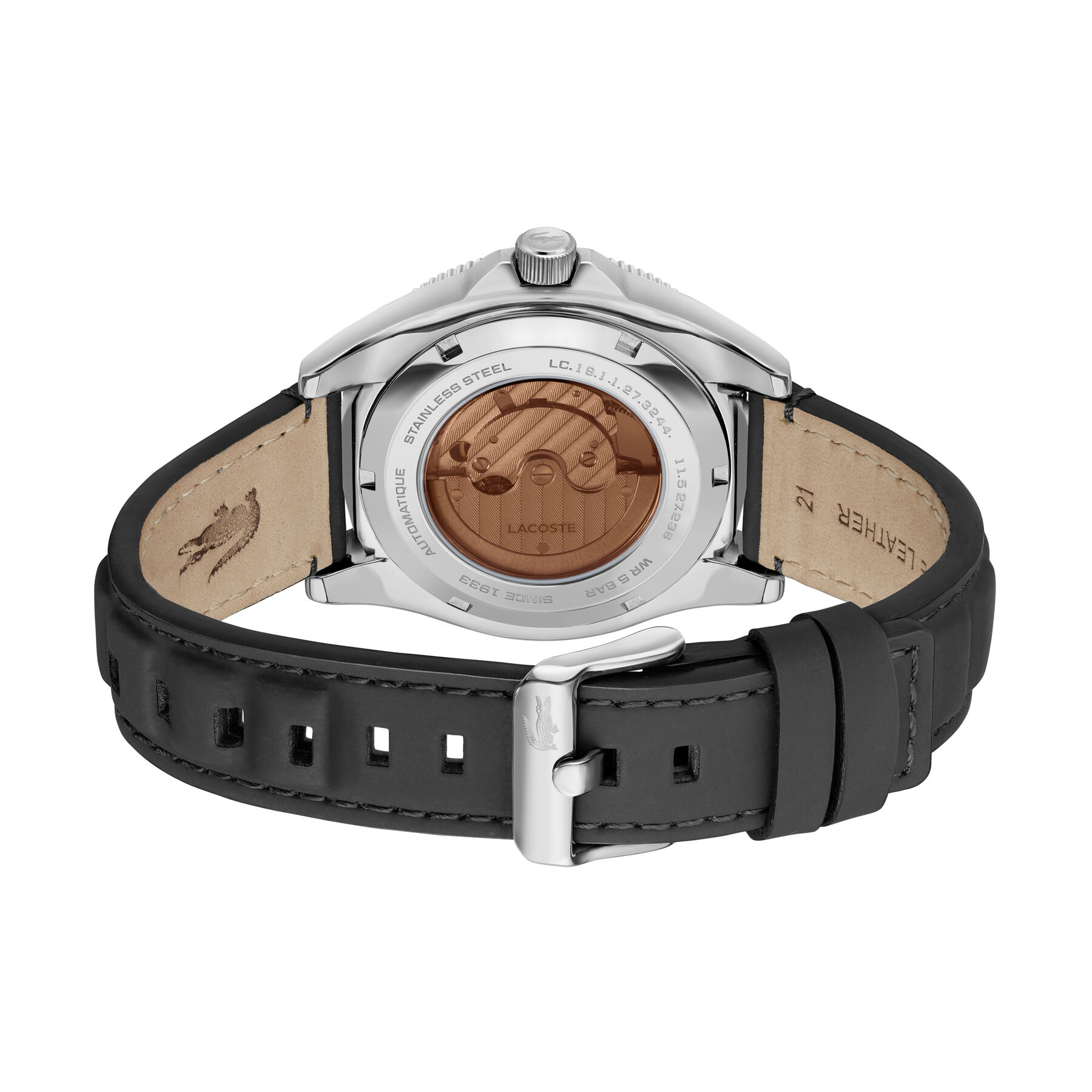 lacoste mainsail automatique mens watch