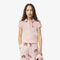 Scalloped Collar Mini Pique Polo Shirt lacoste scalloped collar mini pique polo shirt
