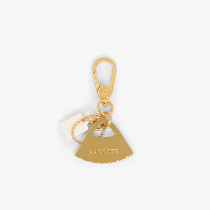 lacoste lenglen l charms key ring