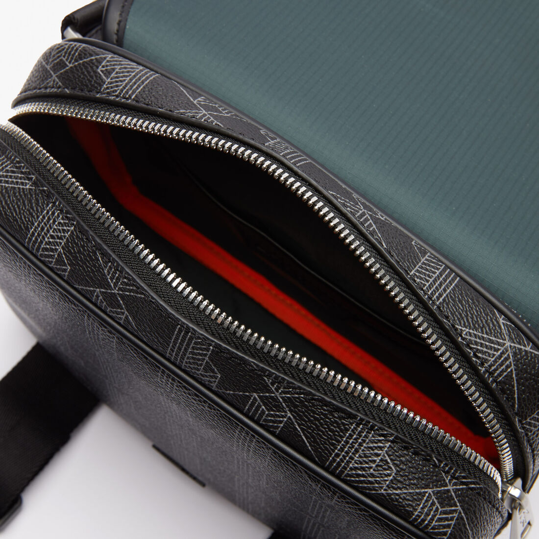 Men's The Blend Clipped Monogram Canvas Messenger Bag Men's The Blend Clipped Monogram Canvas Messenger Bag