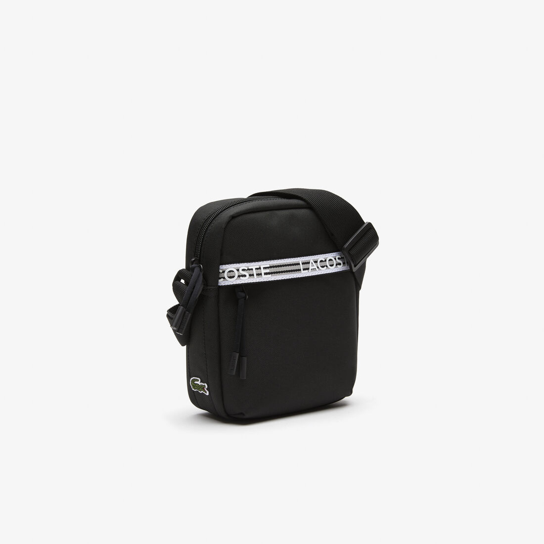 حقيبة مسنجر بتصميم رأسي ألياف معاد تدويرها للرجال مجموعة Lacoste Neocroc حقيبة مسنجر بتصميم رأسي ألياف معاد تدويرها للرجال مجموعة Lacoste Neocroc