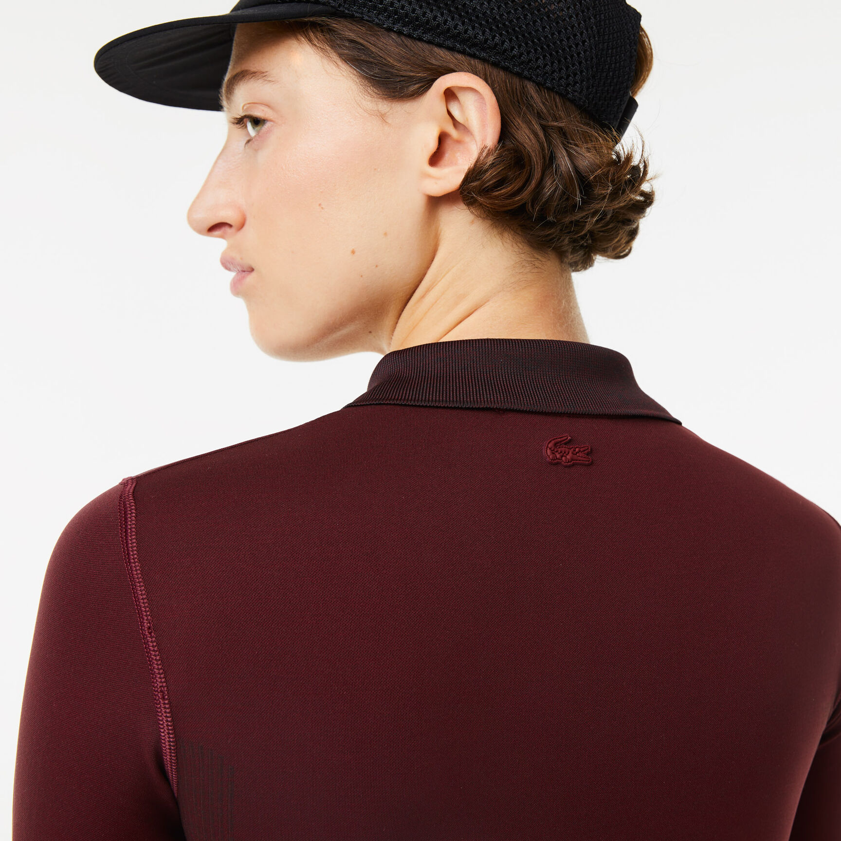 بودي سوت لاكوست بسحّاب على الياقة للنساء بودي سوت لاكوست بسحّاب على الياقة للنساء