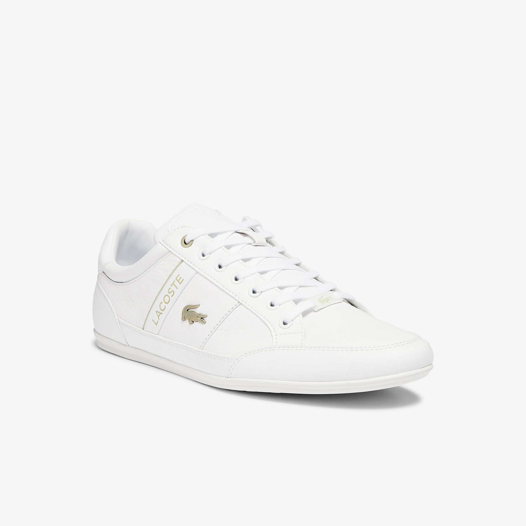 Men's Chaymon Synthetic and Leather Trainers lacoste men s chaymon synthetic and leather trainers