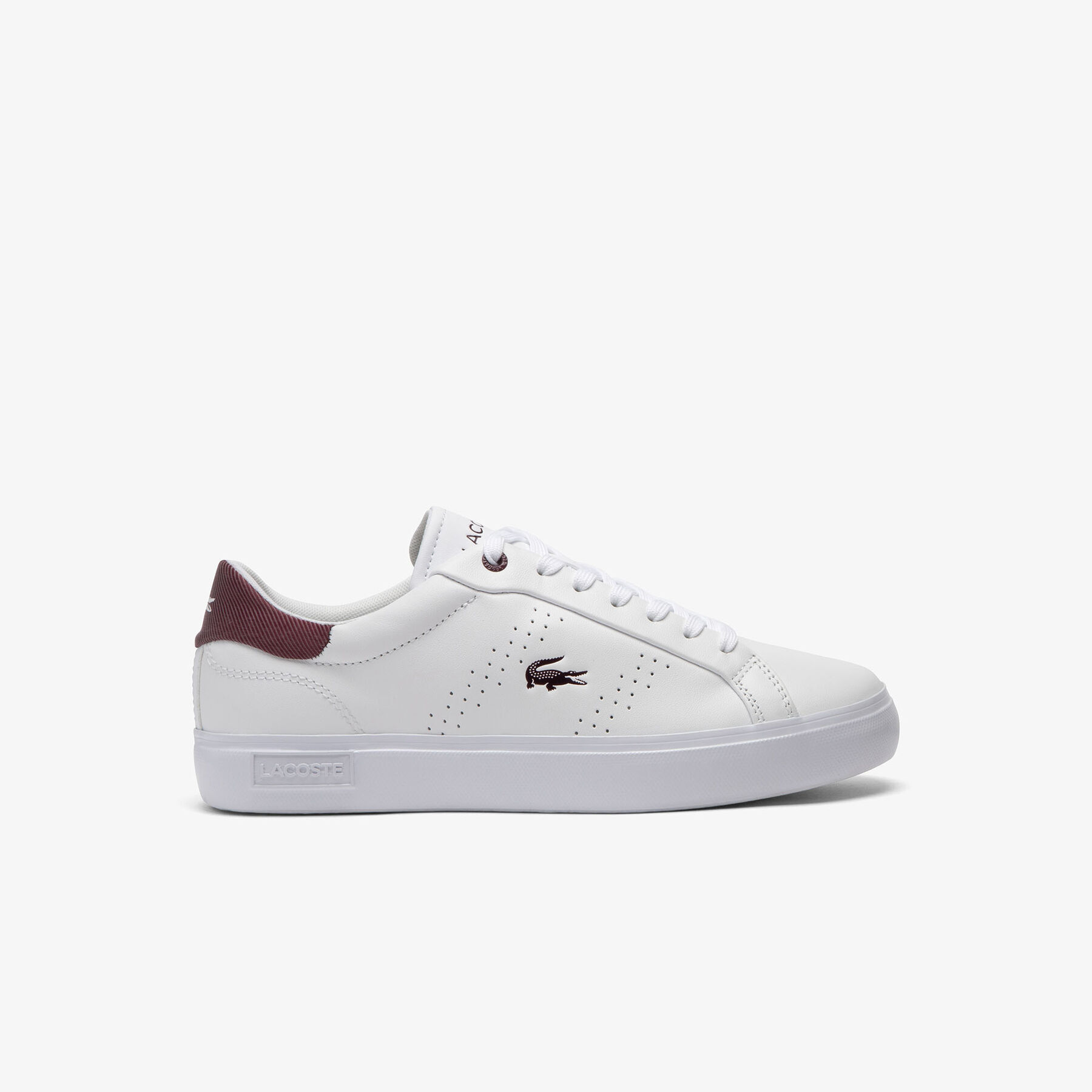lacoste women s powercourt 2 0 leather sneakers