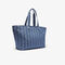 lacoste xxl summer pack jacquard motif tote