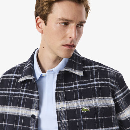 Cotton Plaid Overshirt