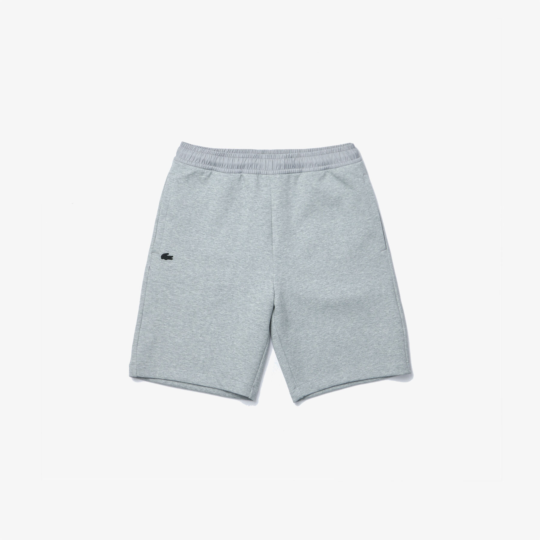 lacoste men s bimaterial cotton blend shorts