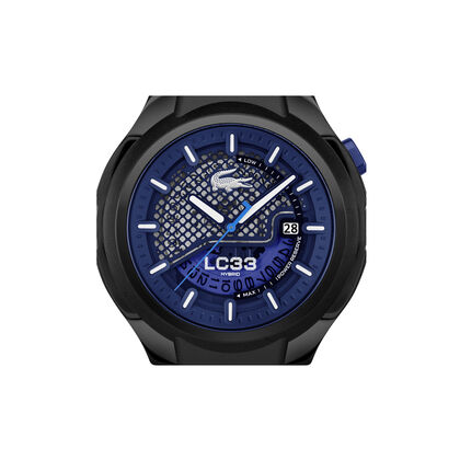 Lc33 Blue Silicone Watch