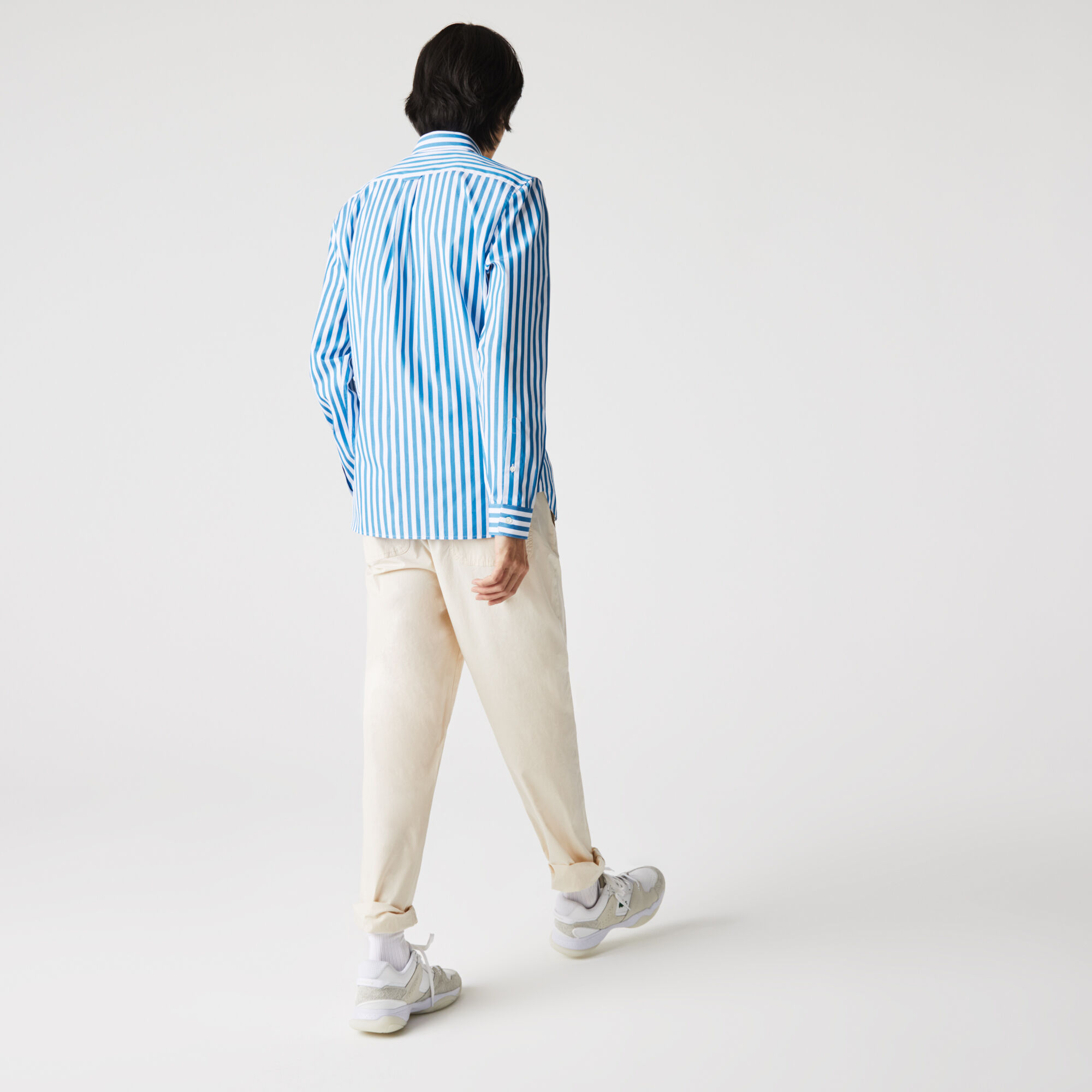 Men’s Regular Fit Striped Poplin Shirt Men’s Regular Fit Striped Poplin Shirt
