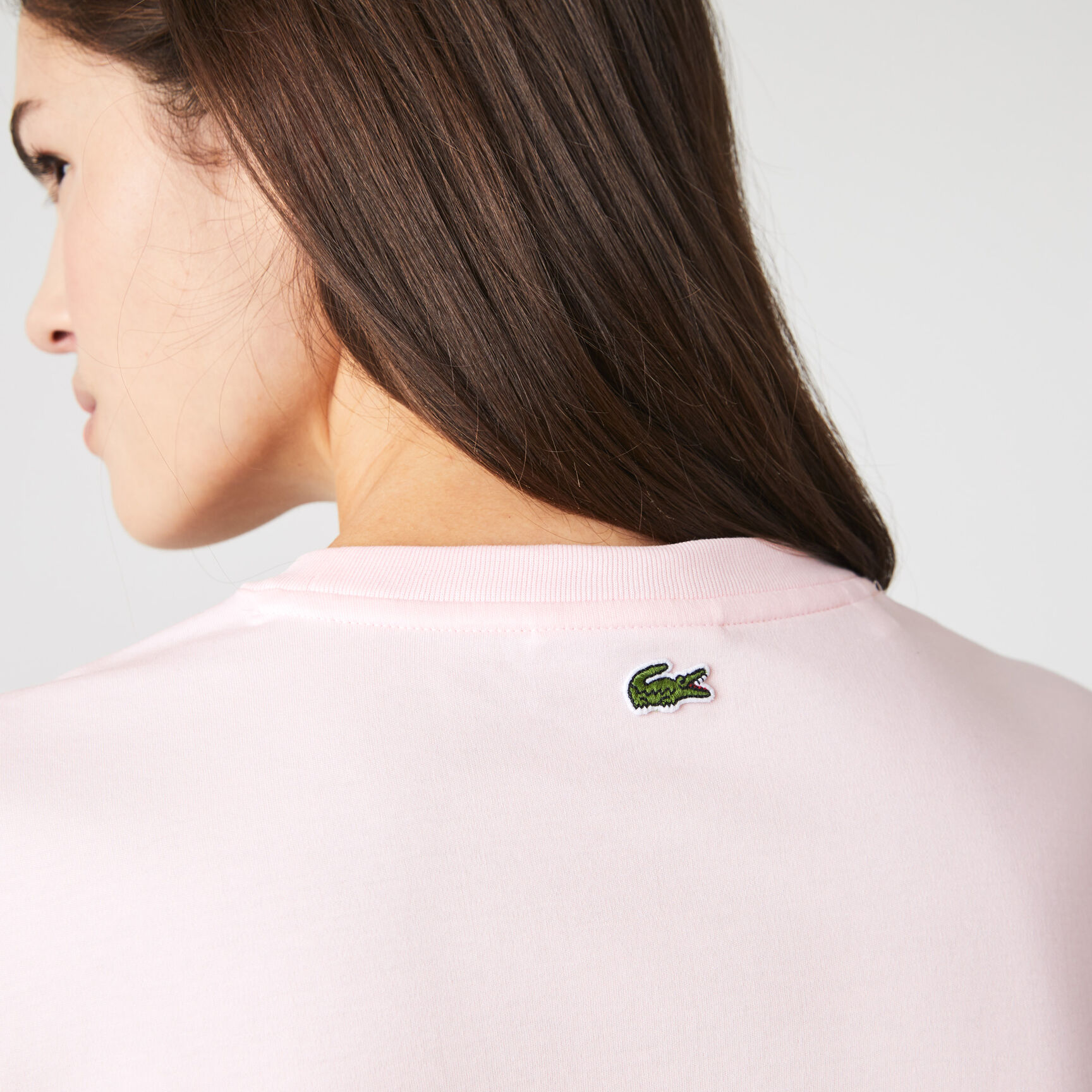 Women's Lacoste Loose Fit Organic Cotton T-shirt