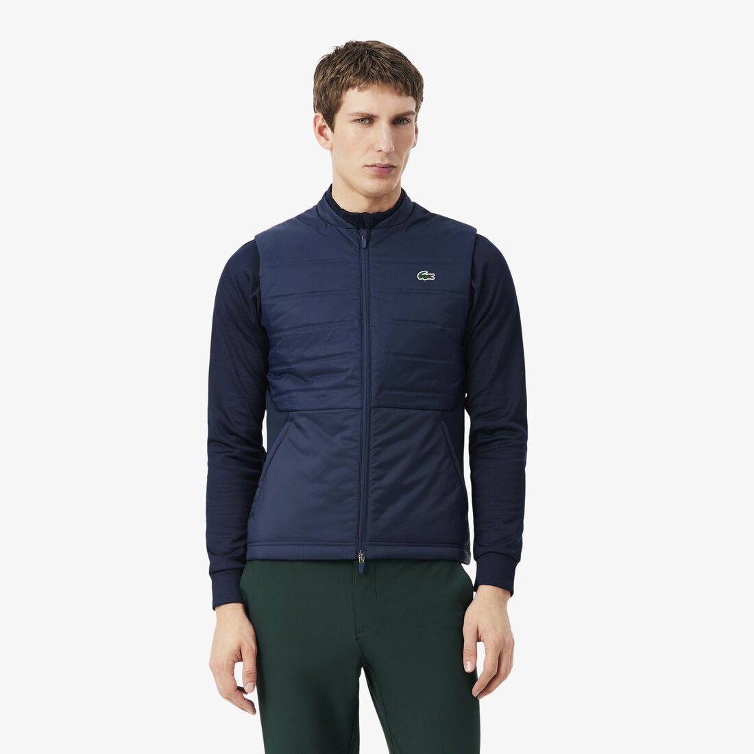 Sport Quilted Vest lacoste sport quilted vest