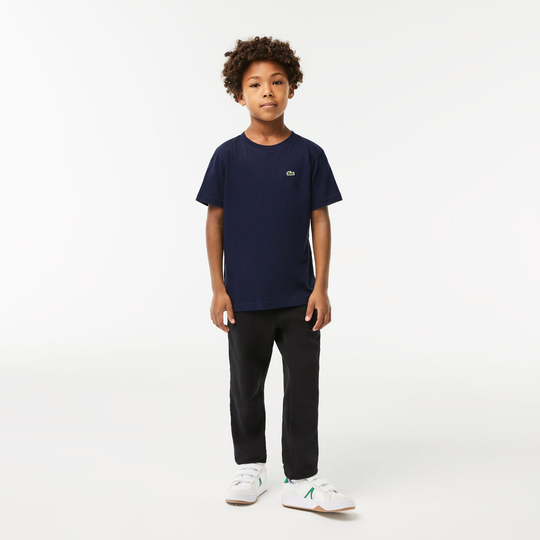 Kids' Crew Neck Cotton Jersey T-shirt Kids' Crew Neck Cotton Jersey T-shirt