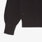 lacoste pearl rib knit badge accent sweater