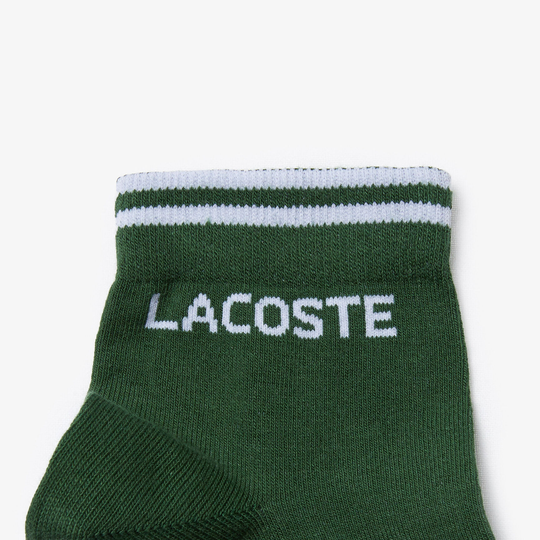 جوارب قطنية حزمة مزدوجة مجموعة Lacoste SPORT للرجال