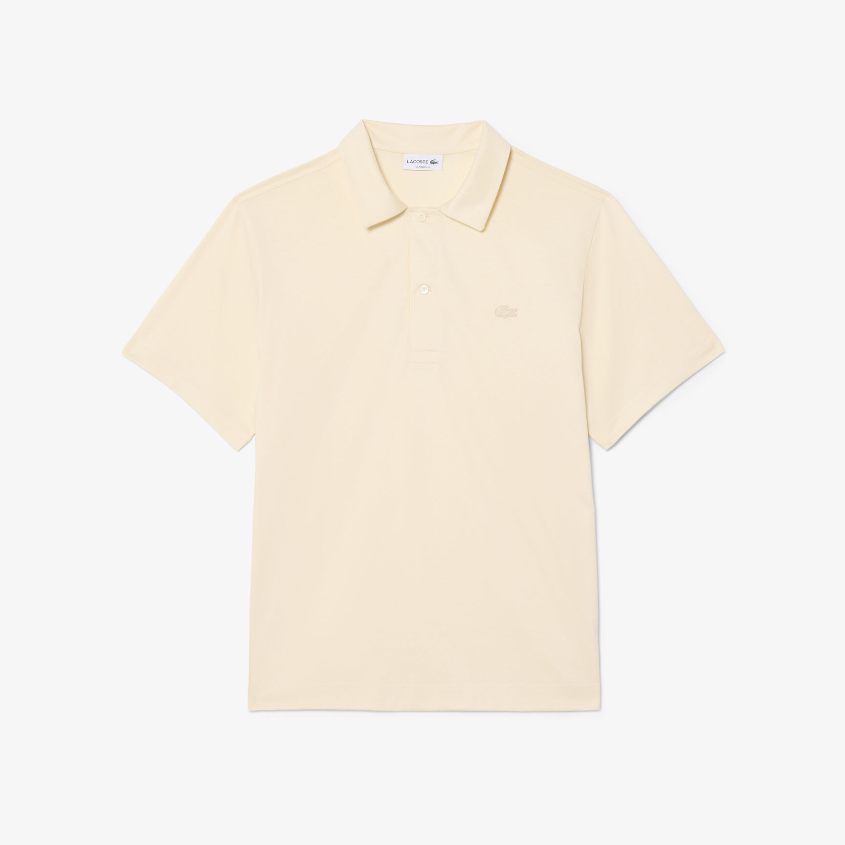 قميص بولو باريس الكلاسيكي المطرز ذو الرقبة المفتوحة