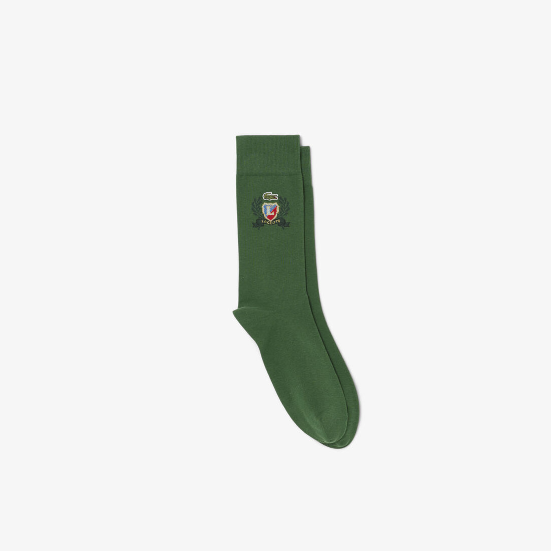 Jacquard Shield Accent Socks