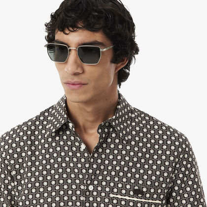 Regular Fit Printed Cotton Shirt