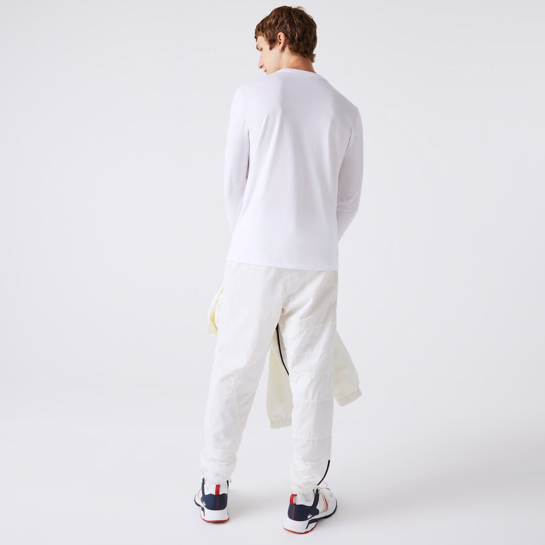Men's Lacoste Patchwork Water-Repellent Trackpants Men's Lacoste Patchwork Water-Repellent Trackpants