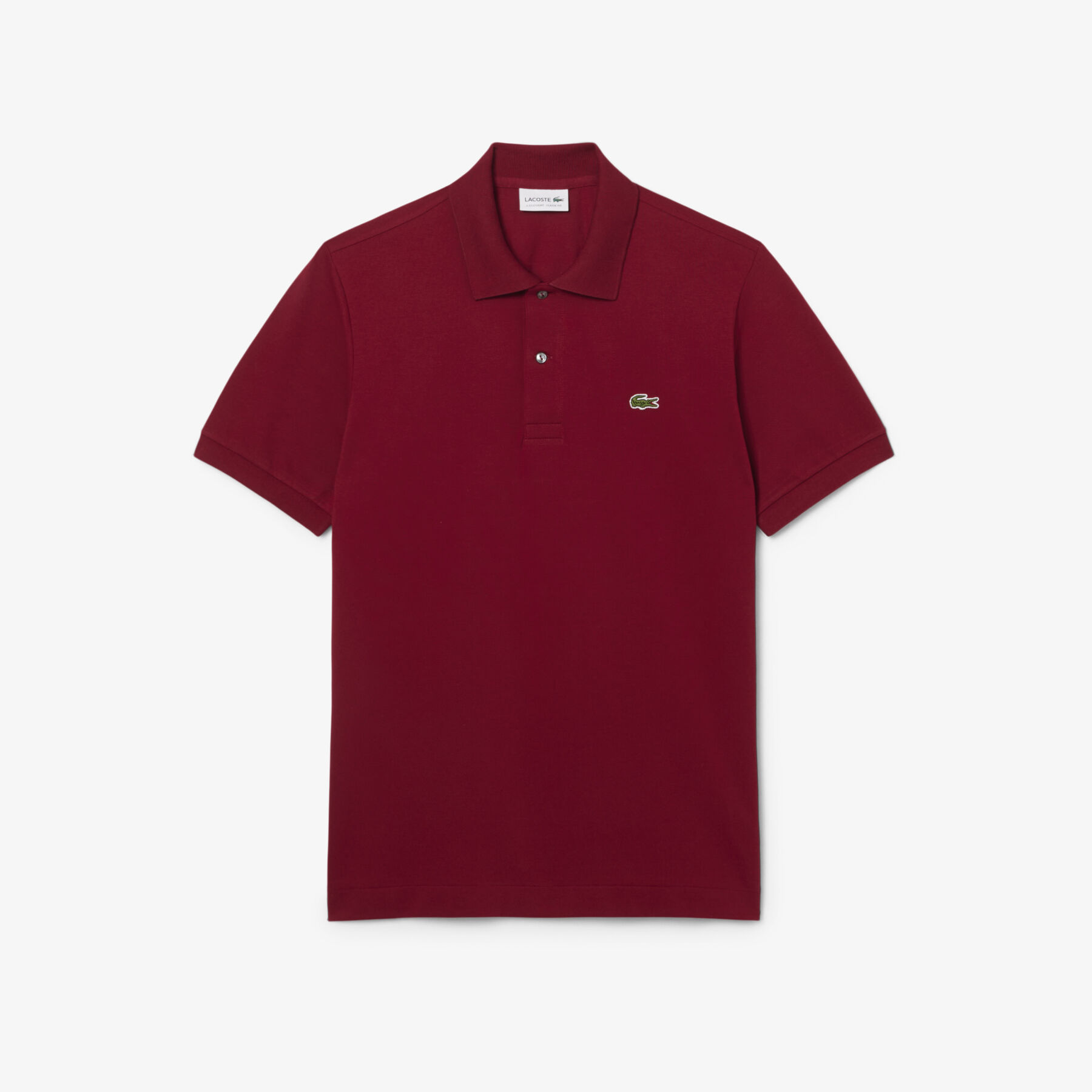 lacoste classic fit l 12 12 light pique polo shirt