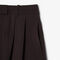 Oversized Wool Blend Pleated Bermuda Shorts lacoste oversized wool blend pleated bermuda shorts