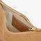 lacoste maheki embossed leather half moon purse