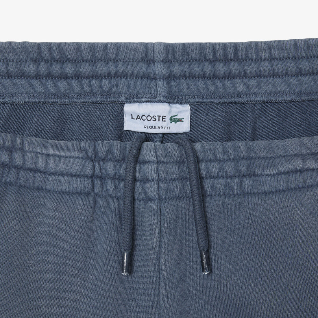 Washed Effect Cotton Fleece Shorts Washed Effect Cotton Fleece Shorts