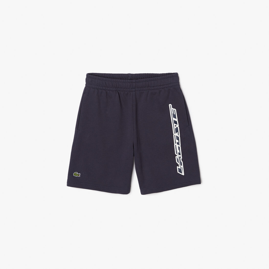 Boys’ Lacoste Organic Cotton Contrast Branding Shorts