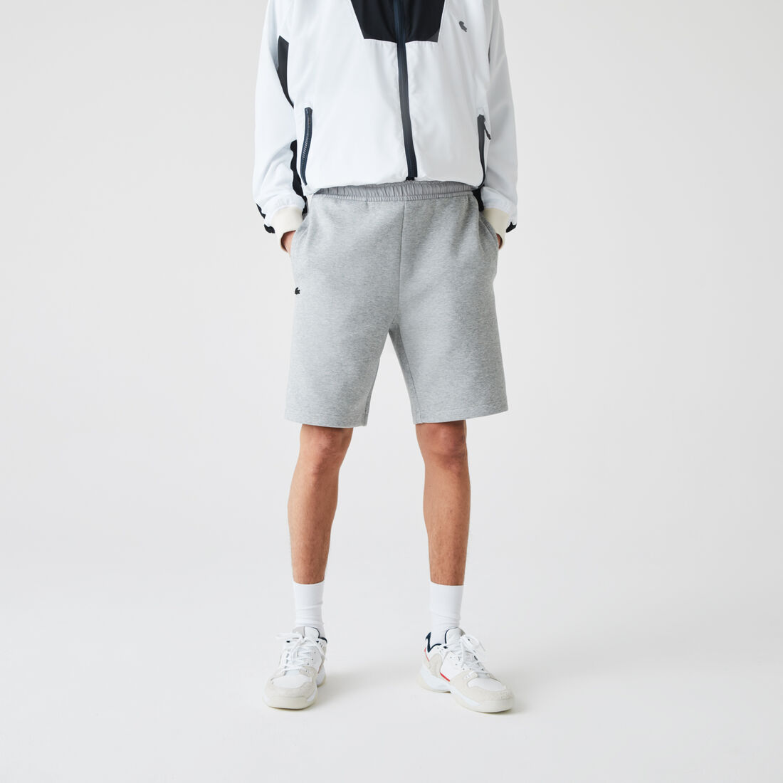 Men’s Bimaterial Cotton Blend Shorts Men’s Bimaterial Cotton Blend Shorts