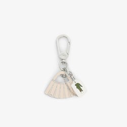 lacoste lenglen l charms key ring