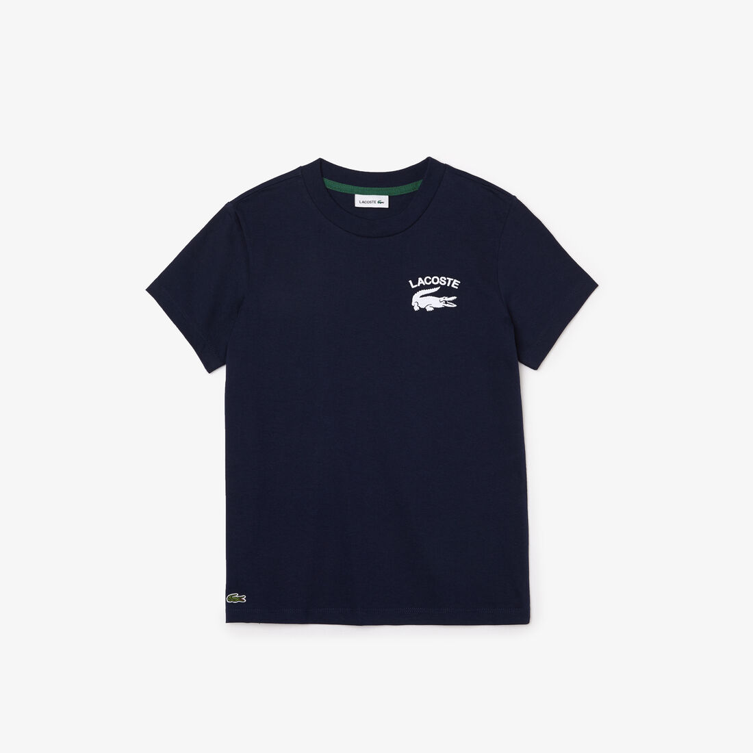 Boys' Lacoste Printed Cotton Jersey T-shirt Boys' Lacoste Printed Cotton Jersey T-shirt