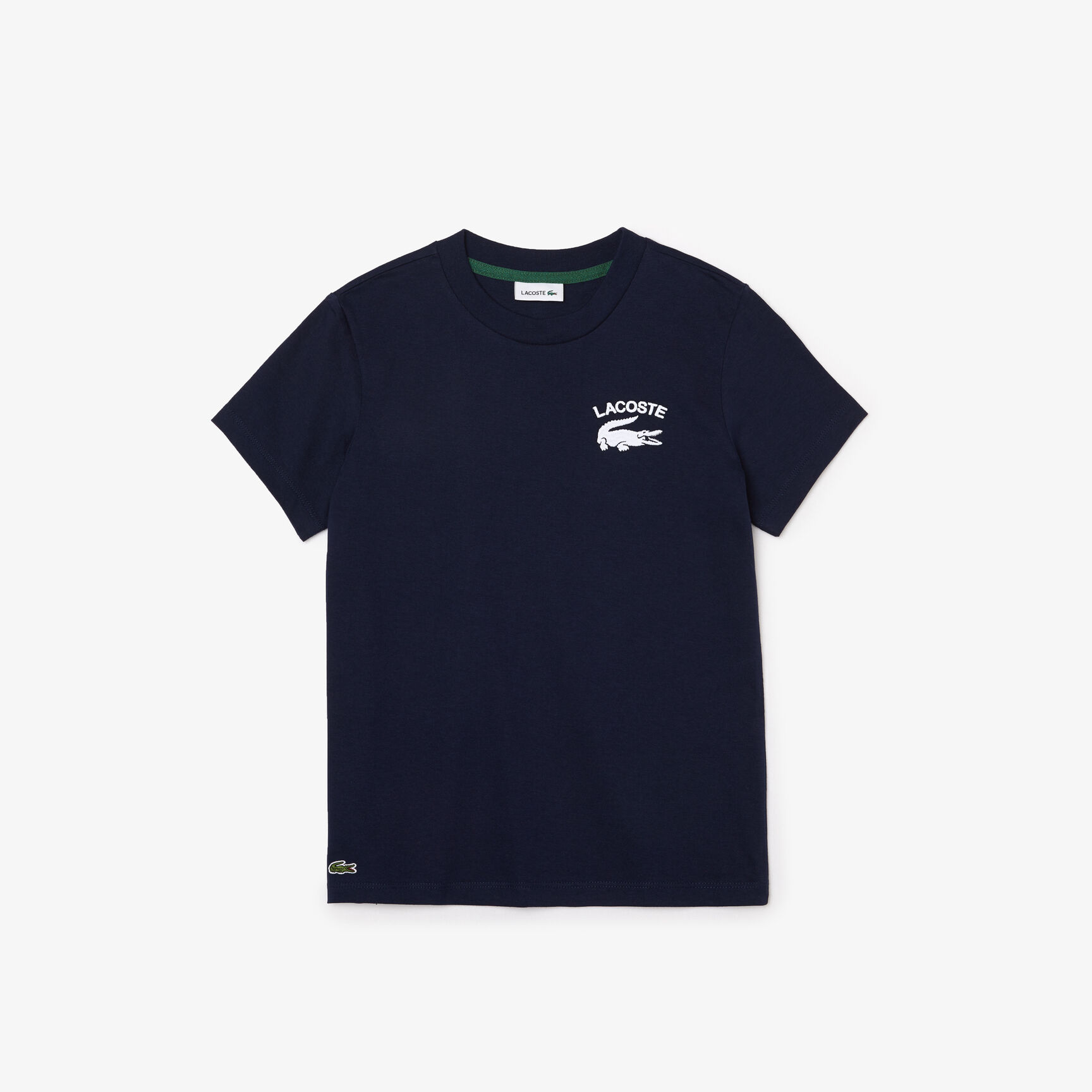 Boys' Lacoste Printed Cotton Jersey T-shirt Boys' Lacoste Printed Cotton Jersey T-shirt