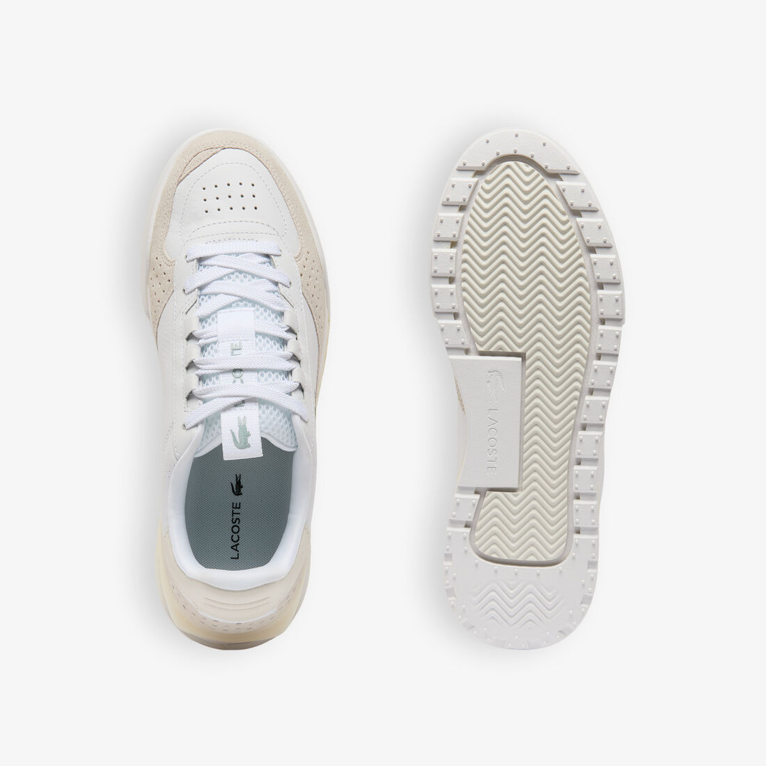 lacoste men s slam break leather sneakers