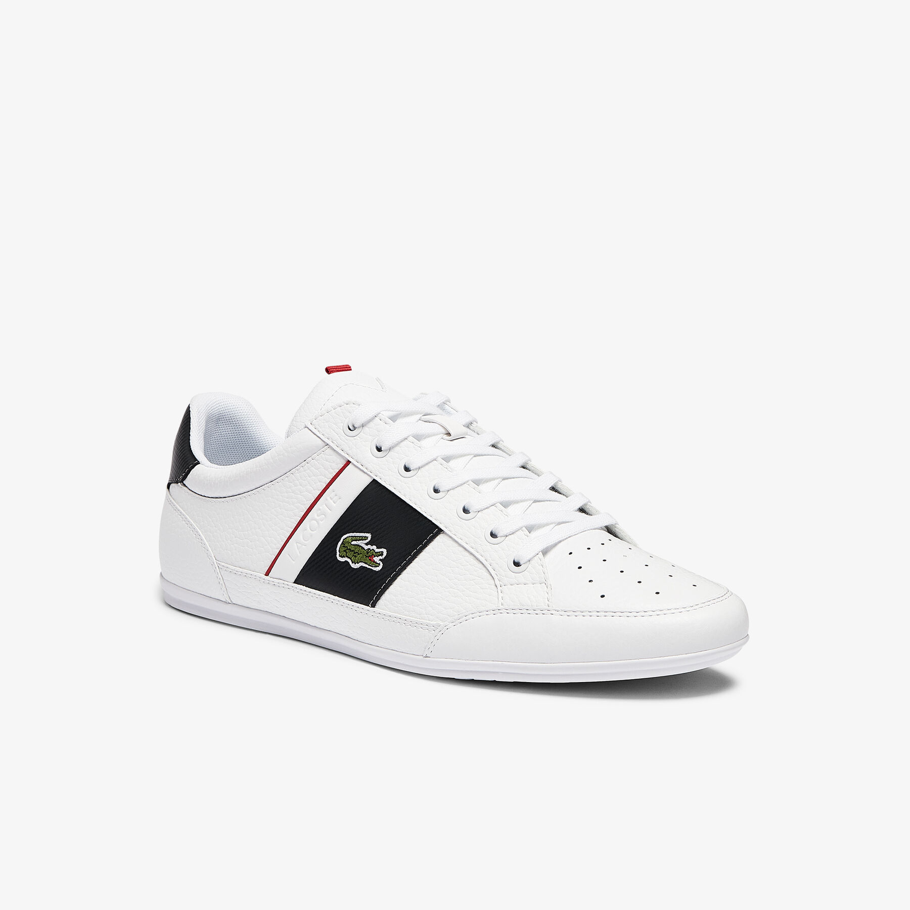 Men's Chaymon Leather and Synthetic Trainers lacoste men s chaymon leather and synthetic trainers