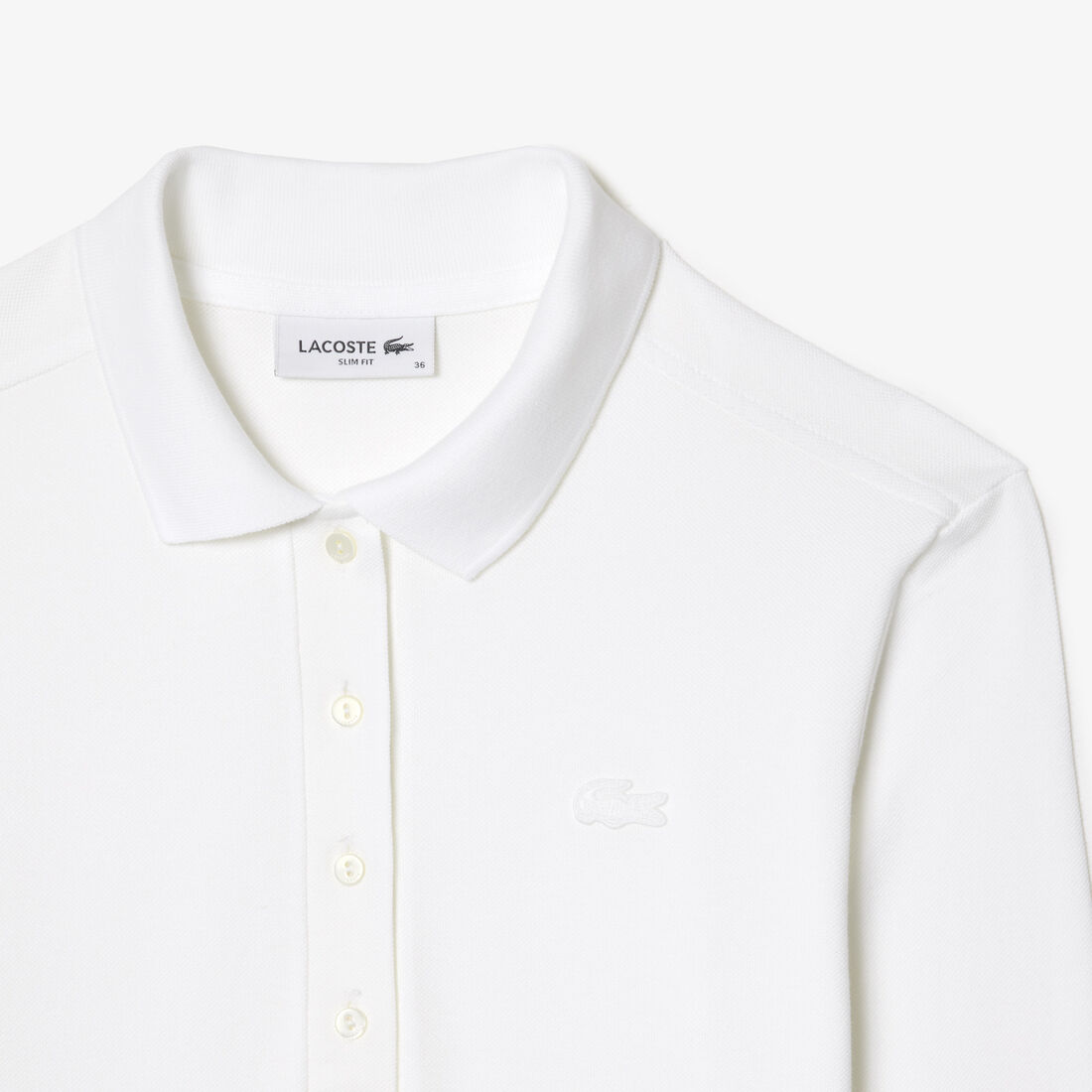 Women's Slim fit Stretch Pique Lacoste Polo Shirt Women's Slim fit Stretch Pique Lacoste Polo Shirt