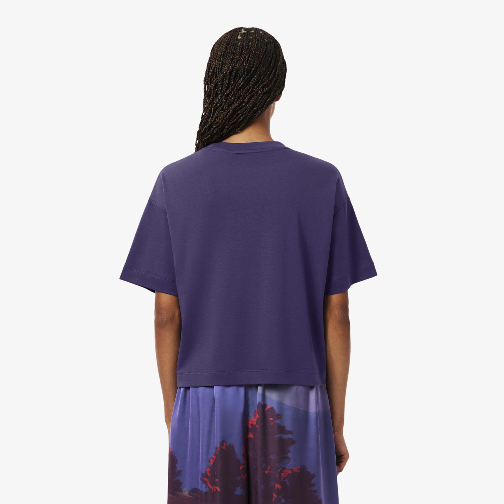 تي شيرت مريح بنقشة تمساح