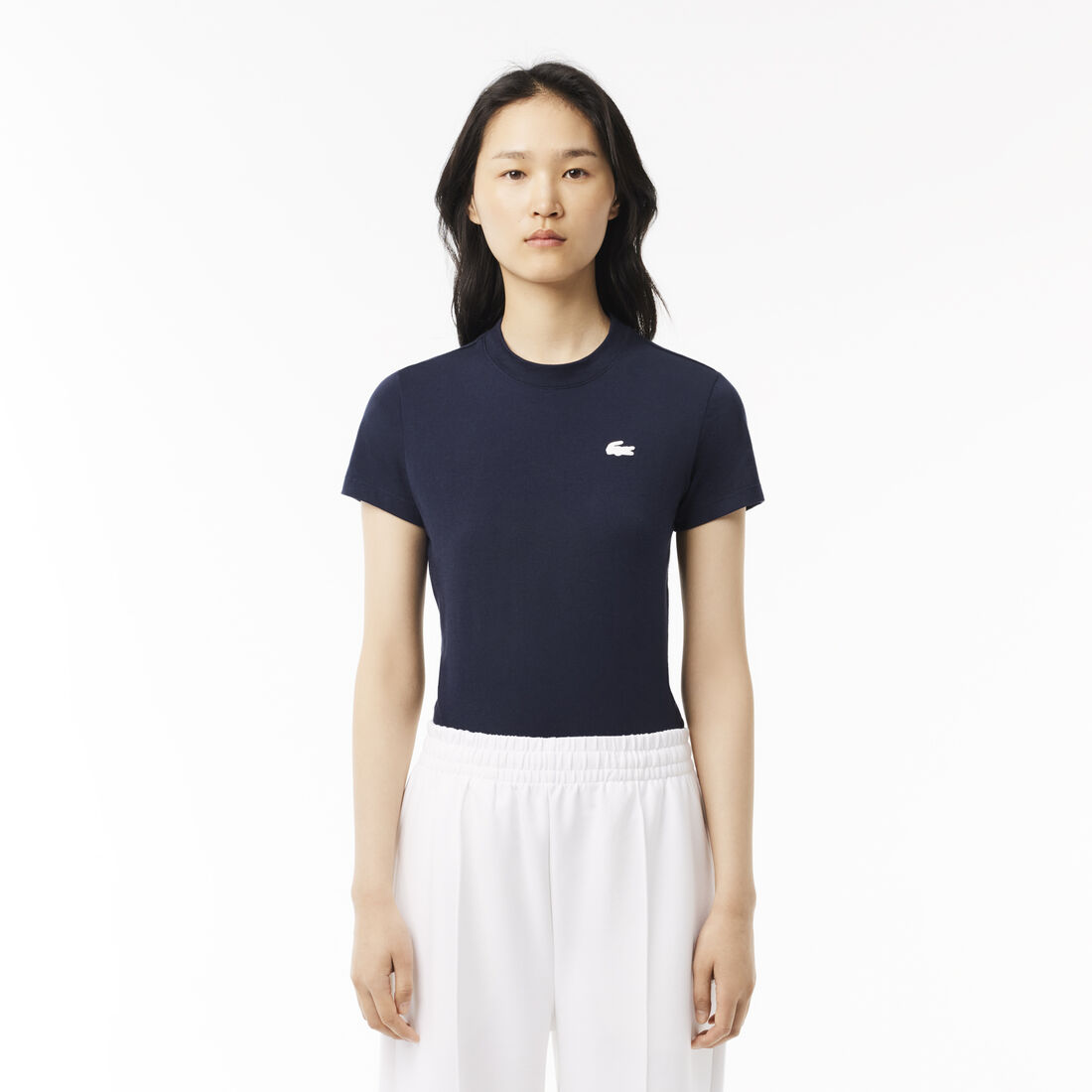 Women's Lacoste SPORT Organic Cotton Jersey T-Shirt