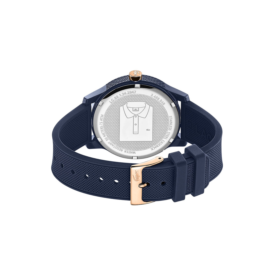 Lacoste Lacoste.12.12 Mens Blue Dial Watch Lacoste Lacoste.12.12 Mens Blue Dial Watch