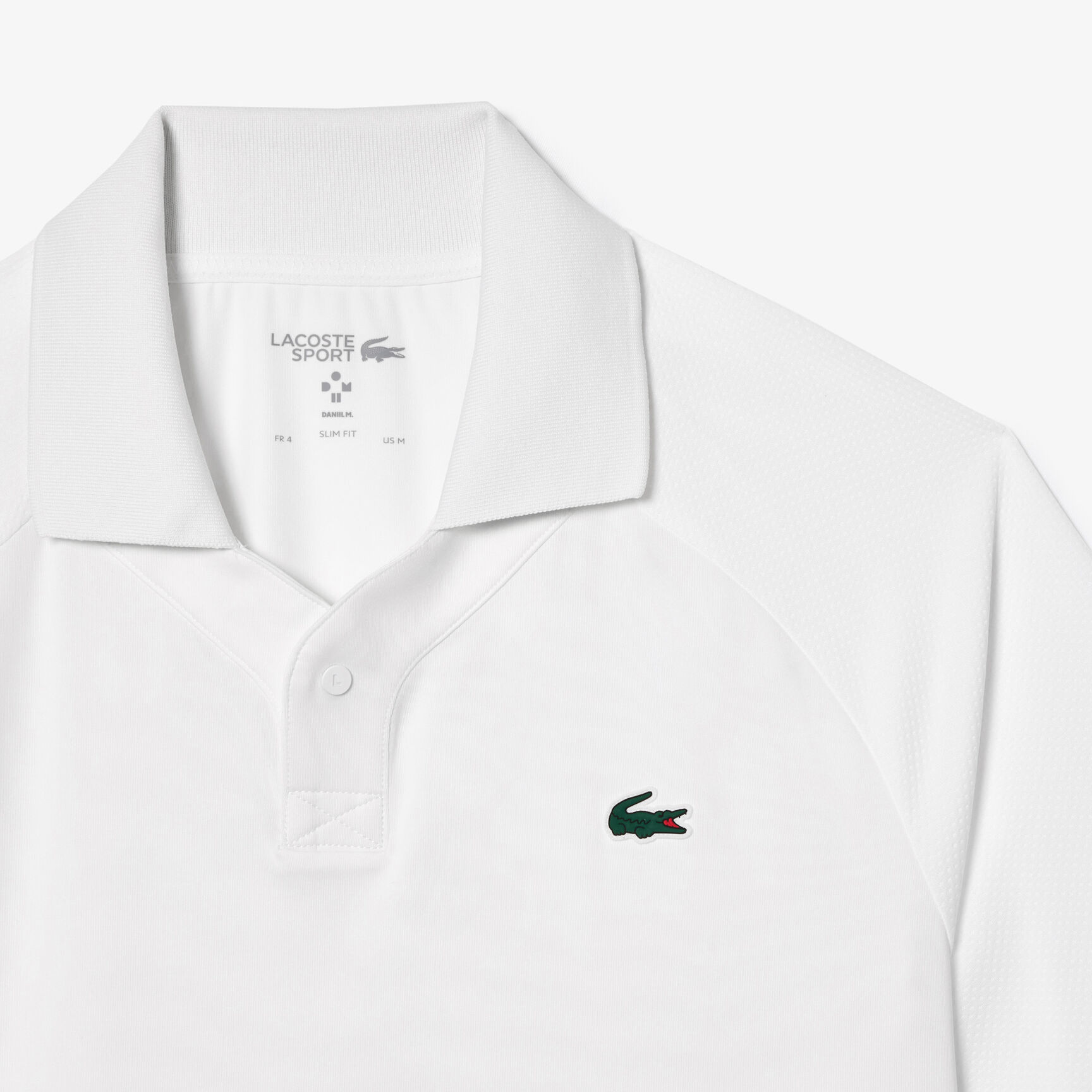Lacoste x Daniil Medvedev Ultra-Dry Tennis Polo Shirt Lacoste x Daniil Medvedev Ultra-Dry Tennis Polo Shirt