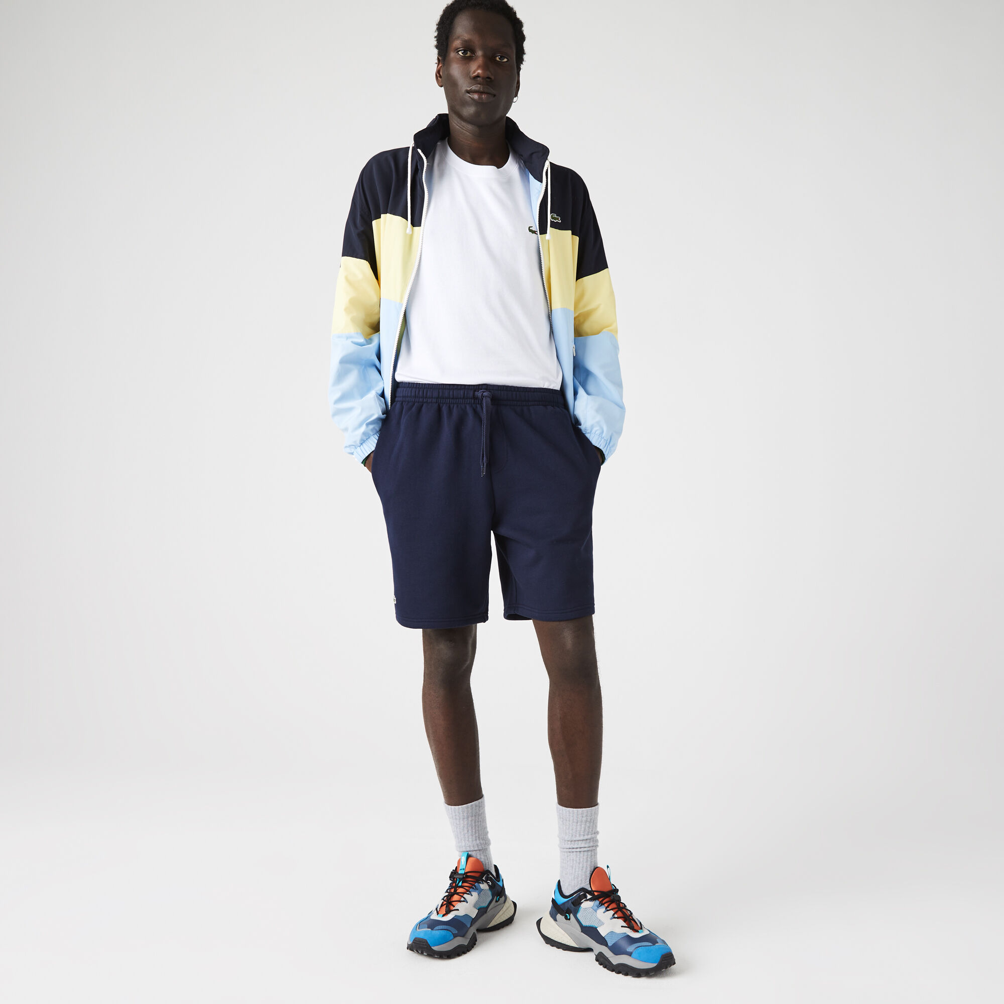 Lacoste sport fleece shorts sale