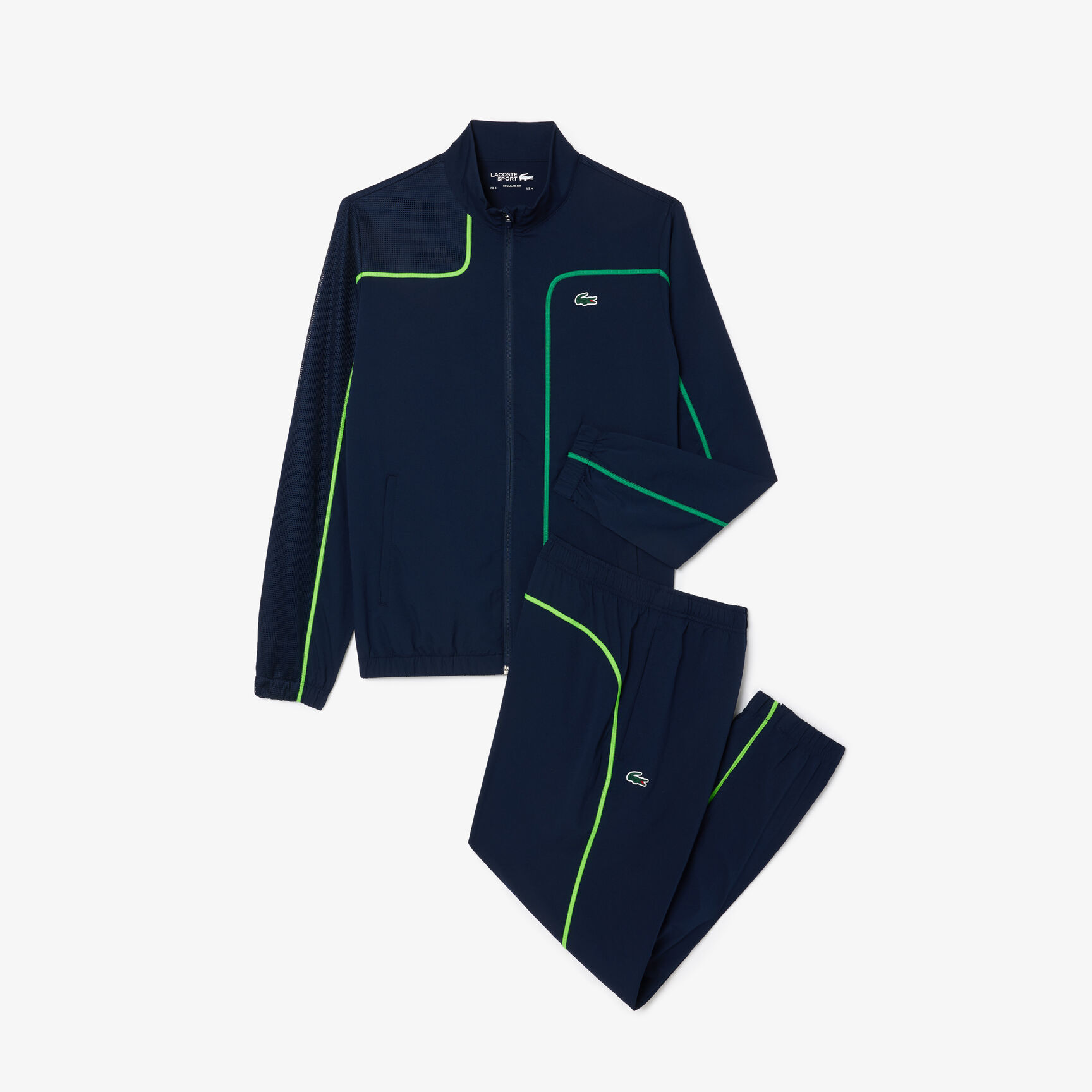 Colorblock tennis tracksuit